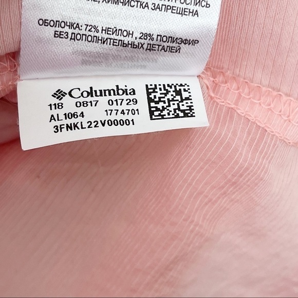 Columbia Light Pink Lightweight Summer Trek Long Sleeve Shirt M 1774701 - Picture 9 of 11